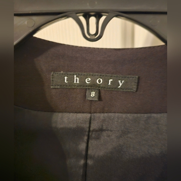 Theory Brown Womens Blazer Size 8 - Picture 2 of 6
